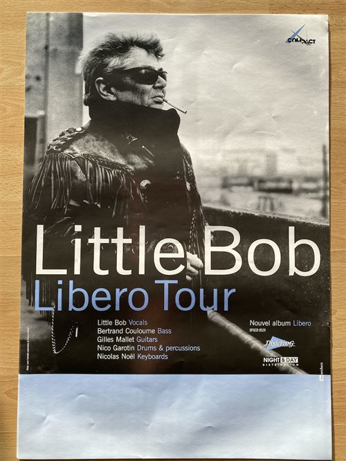 Little Bob - Libero Tour - 49x34cm - Affiche État correct - N/A reconditionné disponible sur Fnac