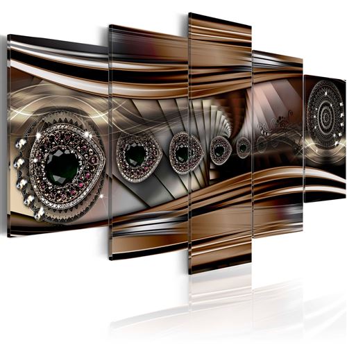 Tableau | Onyx eyes | 100x50 | Abstraction |