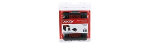Badgy - Noir / monochrome - cassette à ruban d'impression - pour Badgy 100, 200; Evolis Primacy 2 Simplex Expert
