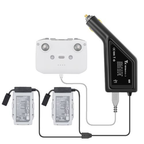 Adaptateur de chargeur de voiture pour télécommande DJI Mavic Air 2 ( ligne de connexion de télécommande non inclus)