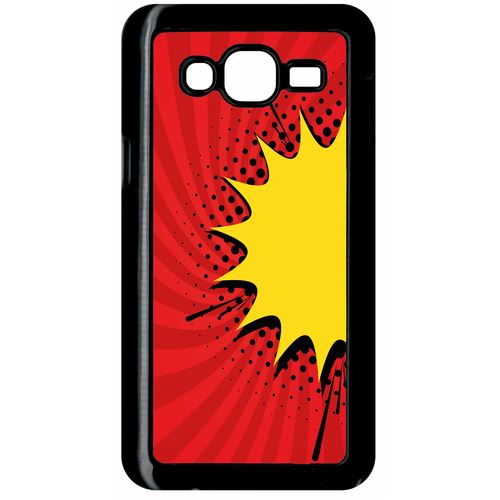 Coque Samsung Galaxy J5 (2015) Fond Comics Rouge