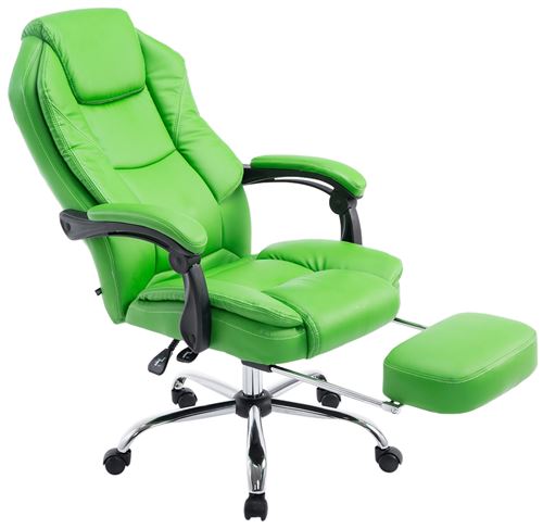 Fauteuil de bureau Castle similicuir , Vert