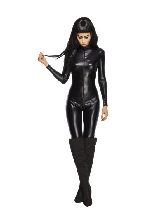 Combinaison noire sexy stretch s