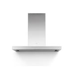 Novy Flat'line 7600 - Hotte - hotte décorative - largeur : 89.8 cm - profondeur : 55.4 cm - extraction et recirculation (avec kit de recirculation supplémentaire) - avec moteur interne - acier inoxydable