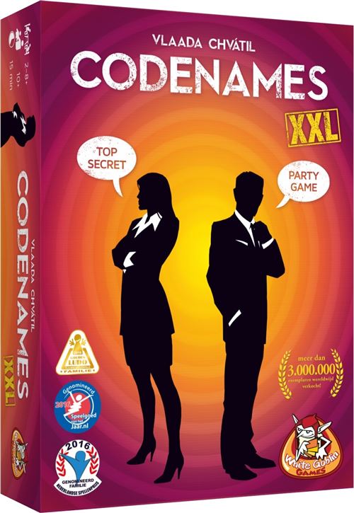 White Goblin Games jeu de société Noms de code XXL