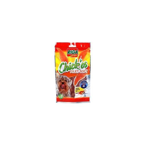 Meilleurs prix pour Riga Chickos Filet De Poulet Soft Friandises Pour Chien - Sachet 80 G