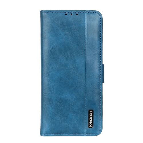 Etui en PU avec support bleu pour Xiaomi Mi 10 Lite 5G/Mi 10 Youth 5G
