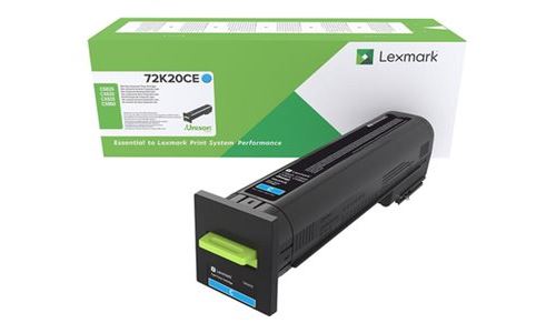 Lexmark - cyan - originale - cartouche de toner - LCCP, Entreprise Lexmark