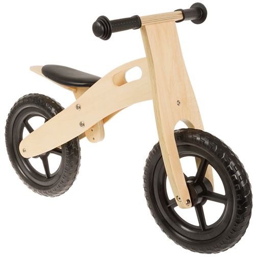 Anlen Loopfiets 12 pouces Junior Noir/Ivoire