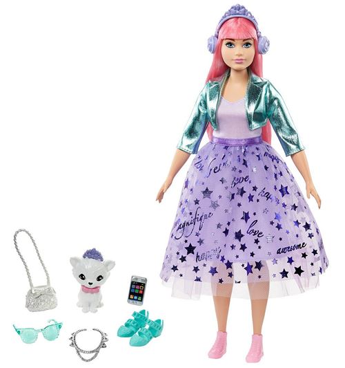 Barbie photo d'adolescent Princesse Daisy filles 35 cm violet 3-pièces
