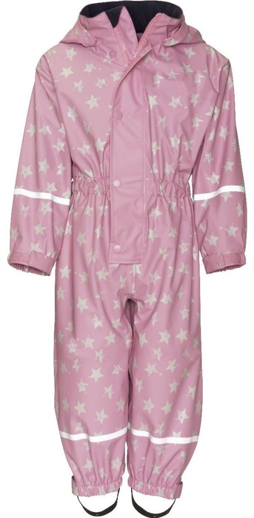 Playshoes Sterrendoublure en laine polaire de la forêt tropicale rose