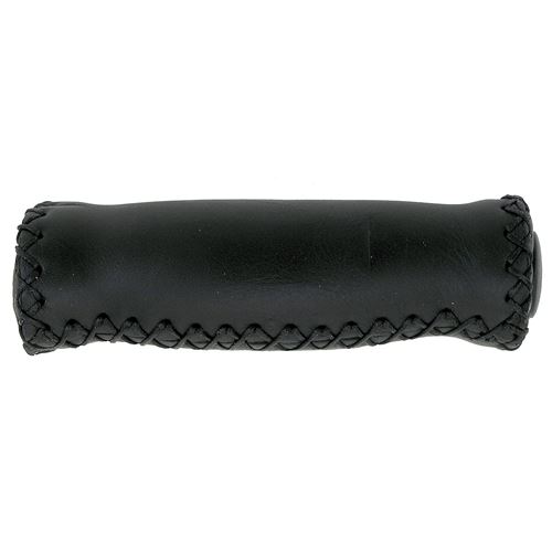 Velo Poignée en cuir 125 MM NOIR PAIRE