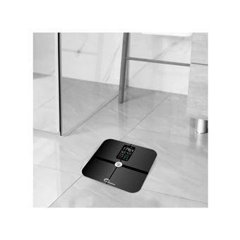 Pèse personne sans piles Little Balance 8415 Cardio Connect 4 Noir