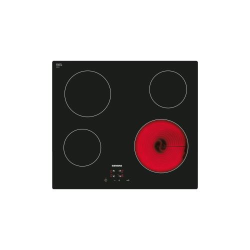 Siemens Et611he17f Table De Cuisson Vitroceramique 60 Cm - Affichage Digital - Commande Touchcontrol +/-