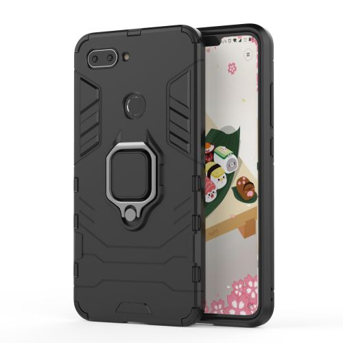 Housse étui Coque anti-choc avec support pour Xiaomi Redmi Note 7 - Noir -4247
