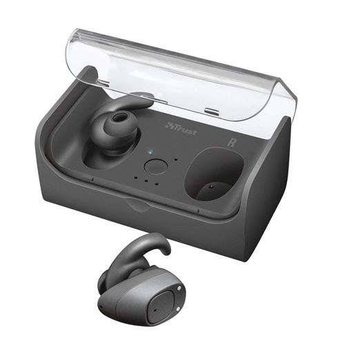 Trust Urban 22161 Oreillette Bluetooth Pour Smartphone/tablette Avec Connexion Bluetooth Noir