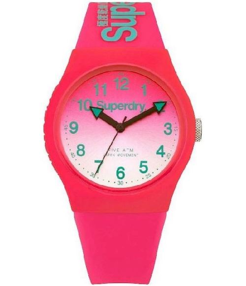 Superdry Montre Mixte SYL198PN rose