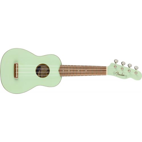 Fender Venice Soprano Uke - touche noyer - Surf Green