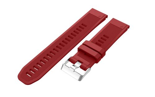 Bracelet de montre Compatible avec Garmin Forerunner 935, Gel de silice - Rouge
