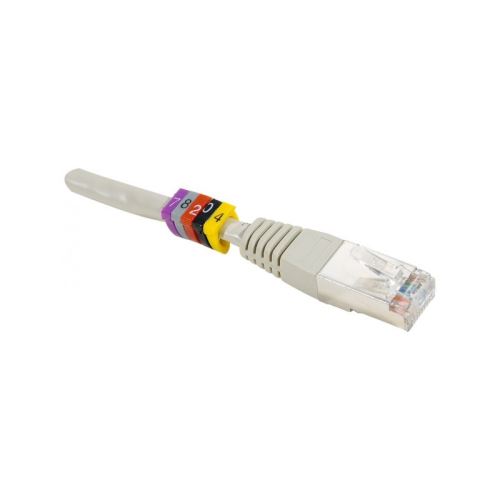 Dexlan Jaune Bagues De Marquage Diam 6 Mm - 4