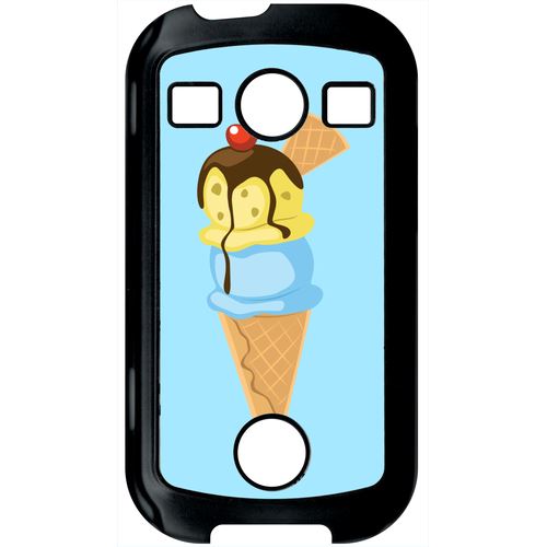 Coque Samsung Galaxy Xcover 2 Glace Cornet Bleu