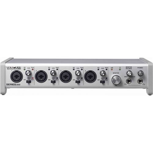 Tascam Series 208i interface audio USB/MIDI avec table de mixage DSP