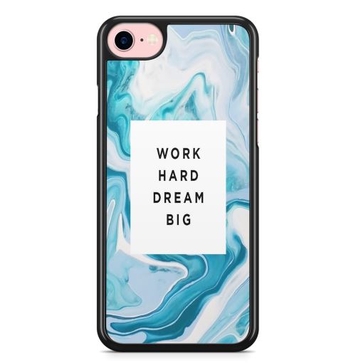 Coque Fifrelin pour iPhone 7 et iPhone 8 Work Hard dream big citation