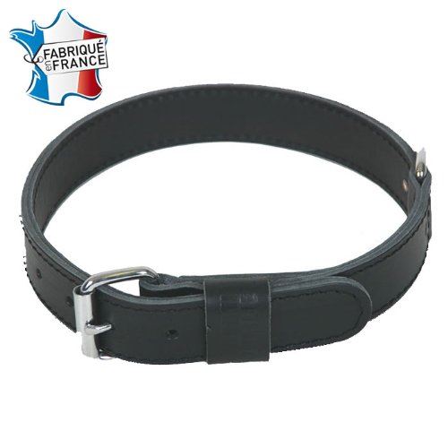 Comparer les prix de Martin sellier - 10775.4 - Collier pour chien 75cm noir