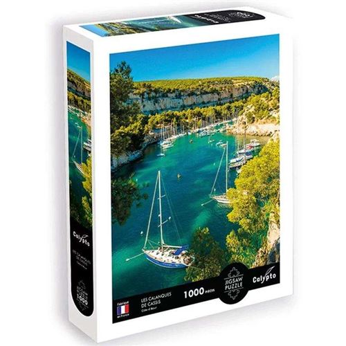 Sentosphere Puzzle Les Calanques De Cassis 1000 Pieces - Image 2