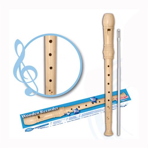 Flûte soprano en bois 32 cm Bontempi