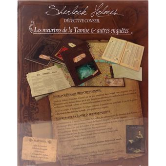 Sherlock Holmes Détective Conseil - 1 - Les Meurtres de la Tamise & autres enquêtes