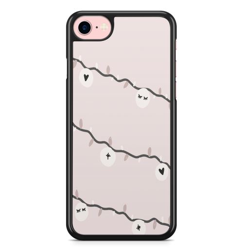 Coque Fifrelin pour iPhone 7 et iPhone 8 Guirlande Lights Cute