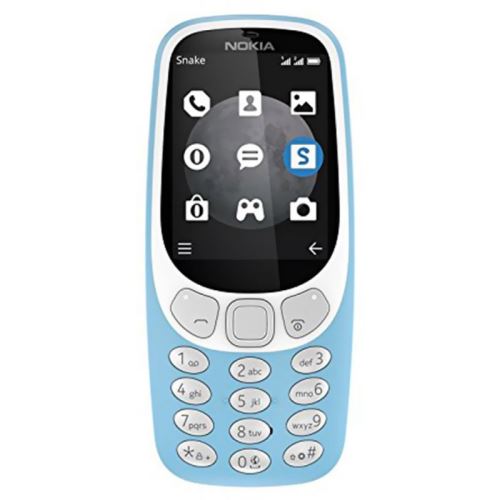 Téléphone portable Nokia 3310 (2017) - Version 3G - Bleu