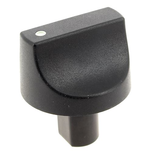 Bouton noir 12h gaz pour Cuisiniere Proline, Cuisiniere La germania