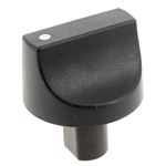 Bouton noir 12h gaz - cuisiniere