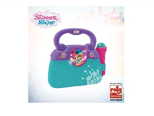 Shimmer & Shine Sac à Main avec Microphone (Claude Reig 3527)
