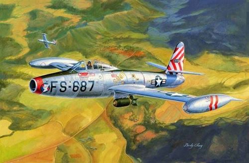 F-84e Thunderjet - 1:32e - Hobby Boss