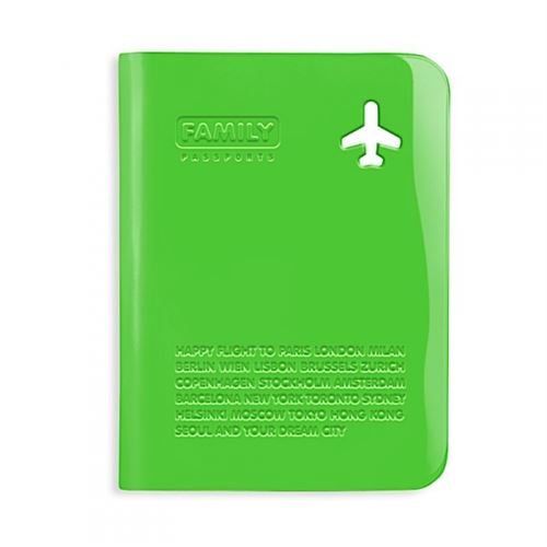 Protège passeports familial vert - alife design