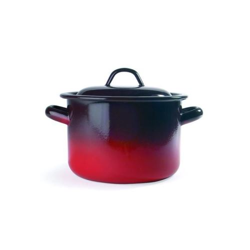 La estrella faitout droit fuego - acier émaillé - ø 28 cm - feu 080226