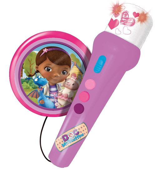 Docteur La Peluche Microphone avec rythmes et ampl