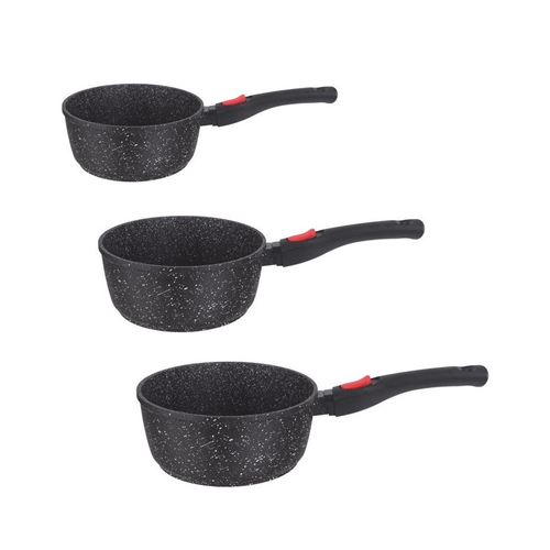 Serie 3 Casseroles 16-18-20 Cm Fonte D'alu Kamberg