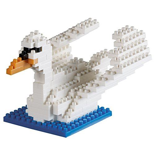 Brixies - 410130 - Jeu de construction 3D-Motif - Cygne