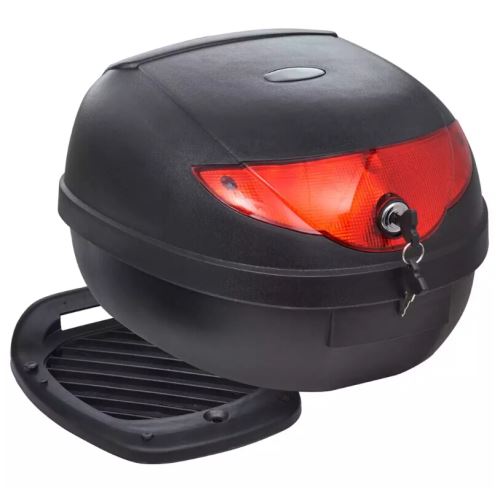 Top case Box moto 36 l pour 1 casque Bagages moto scooter