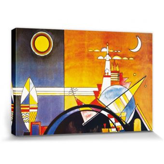 Kandinsky Kunst Auf Acrylglas – ‚Schwere Felgen‘ Als Modernes Wandbild, 100x100 Cm, Fertig Zum Aufhängen