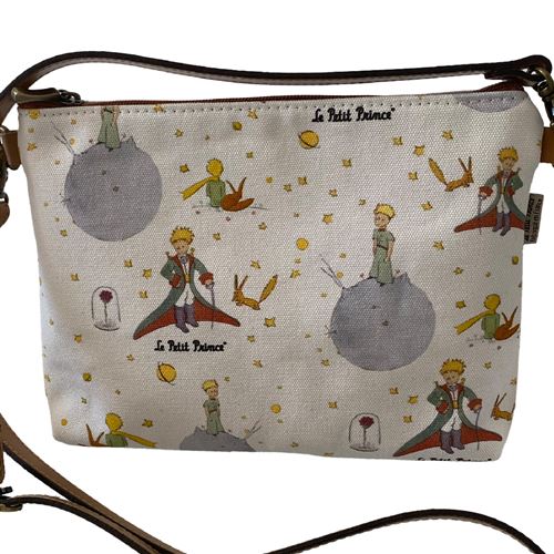 Sac Bandoulière Le Petit Prince - Fabrication Française - Coton Blanc - Neuf Avec étiquettes
