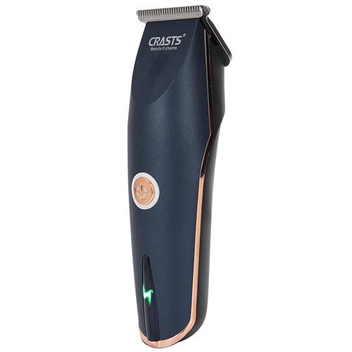 Tondeuse à Cheveux Électrique Professionnelle Tondeuse à Tête d'Huile Outil de Coupe-Cheveux USB Charge Bleu
