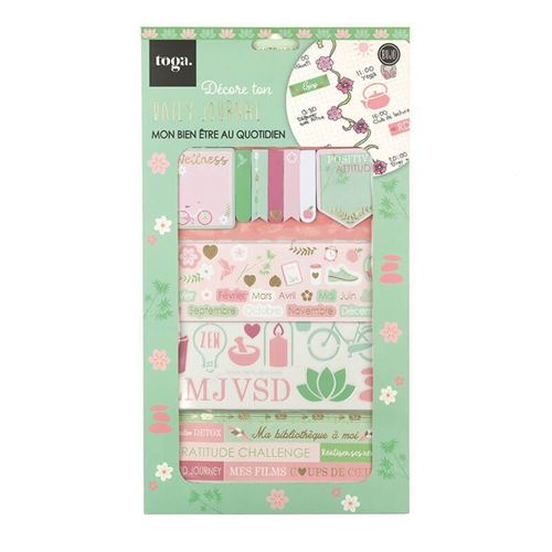 Kit de décoration Bullet Journal - Wellness - Toga