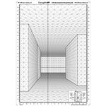 Grille de perspective Graph'it E Rue en Perspective Frontale