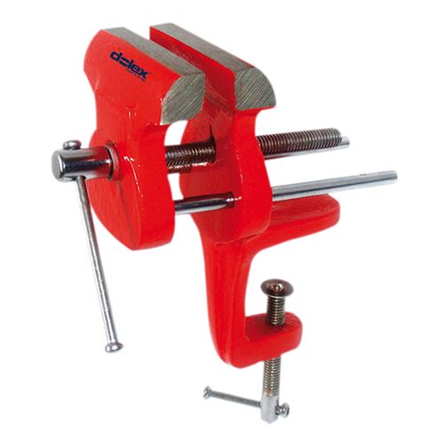 Dolex - Etau économique à double-guidage pour petits travaux 90 mm