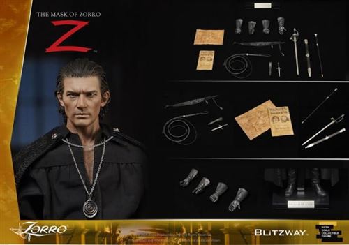 Figurine Blitzway - The Mask Of Zorro - Zorro 1/6 Scale